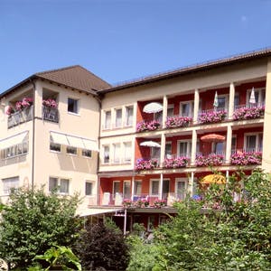Sicht auf das Hotel Sonnenhof in Bad Wildbad